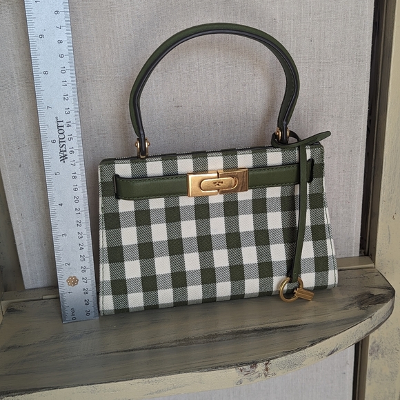 Tory Burch Petite Lee Radziwill handbag and NWT matching wallet. - Picture 7 of 16